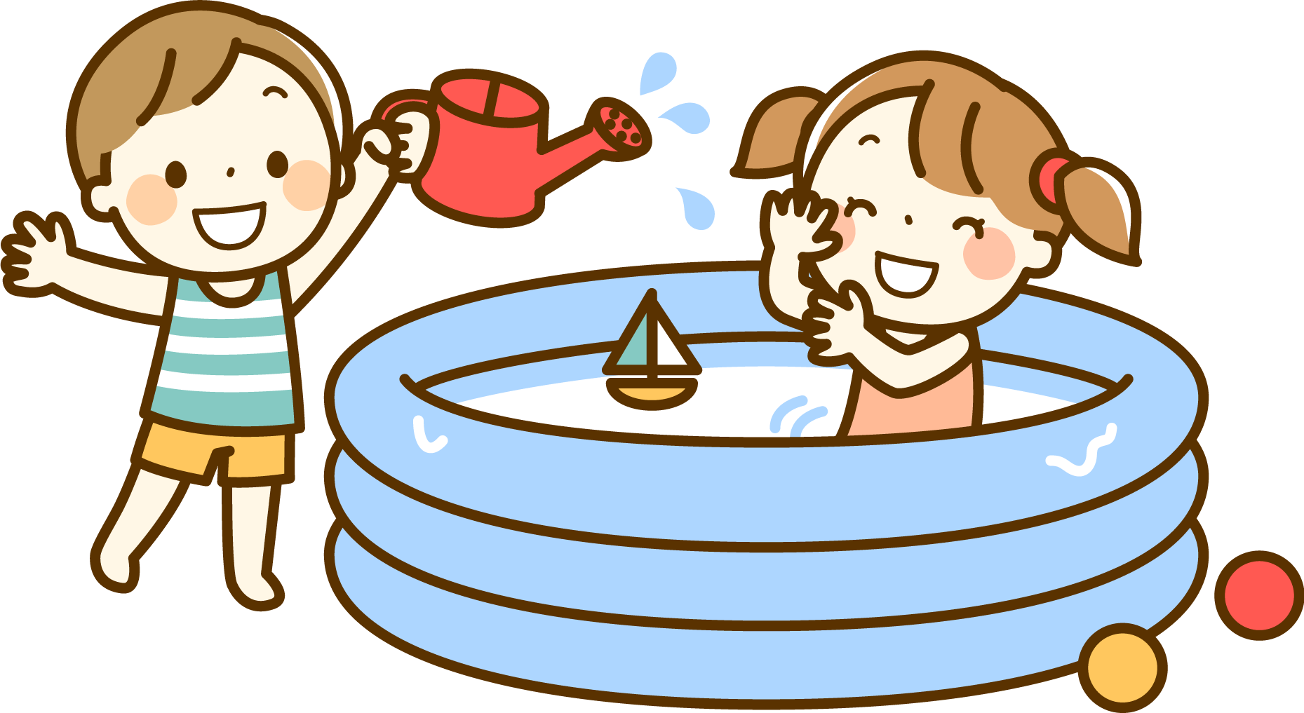 夏の遊び 水遊び について お願い 学校法人青空学園 愛子幼稚園 宮城県仙台市